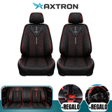 Funda para Auto Revox Universal en Cuero Legítimo con Airbag Integrado + REGALO: Alfombra y Funda para Volante