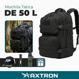 [ÚLTIMAS UNIDADES] Mochila Táctica Militar 50L Impermeable + 3 Regalos Exclusivos — ¡Todo lo que lleva un hombre preparado!