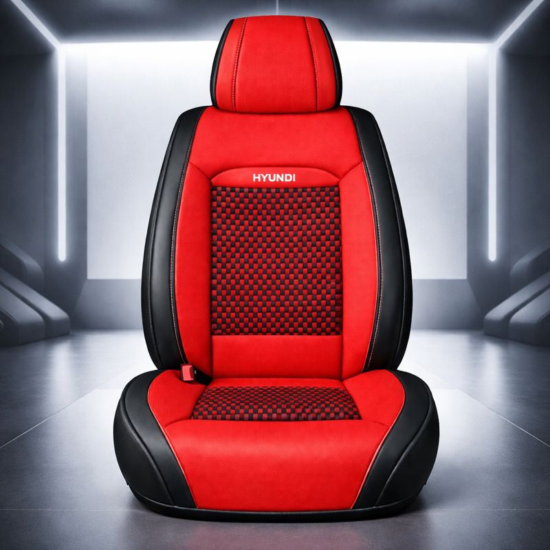 Funda Universal para Auto OverDrive en Cuero Legítimo con AirBag + REGALOS: Alfombra de Cuero y Funda para Volante