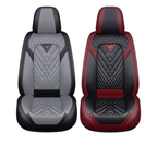Funda de Asiento Universal Baron en Cuero Legítimo con Airbag + REGALOS: Alfombra de Cuero y Funda para Volante