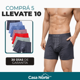 [Llevá 10, Pagá 5] Bóxer Masculino Antiolor de Seda Fría sin Costura (¡Confort Garantizado!)