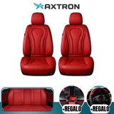 Funda para Auto Bulka Universal en Cuero Legítimo con Airbag Integrado + REGALO: Alfombras y Funda para Volante